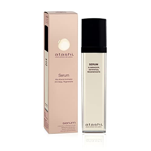 Atashi Firmeza Y Luminosidad - Serum Alta Eficacia Iluminador Antifatiga | Reduce Manchas | Unifica Tono | Calma Rojeces | Textura Ligera | Liposomas Nanowhite | Apto Para Todo Tipo De Pieles - 50 Ml