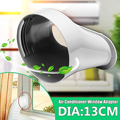 Auleset Kit De Aire Acondicionado Móvil, Conector De Tubo Adaptador De Ventana De 13 Cm para Manguera De Escape De Aire Acondicionado Portátil Talla única 13cm