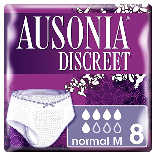 Ausonia Discreet Ropa Interior Para Incontinencia Normal Talla M - 8 Unidades