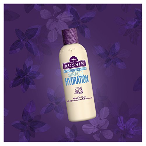 Aussie Miracle Hydration Acondicionador, su Fórmula Milagrosa Acondiciona Intensamente el Cabello Estropeado - 250 ml