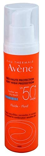 Avene Fluide 50+ Aerosoles de protección solar, 1 pieza x 50 ml