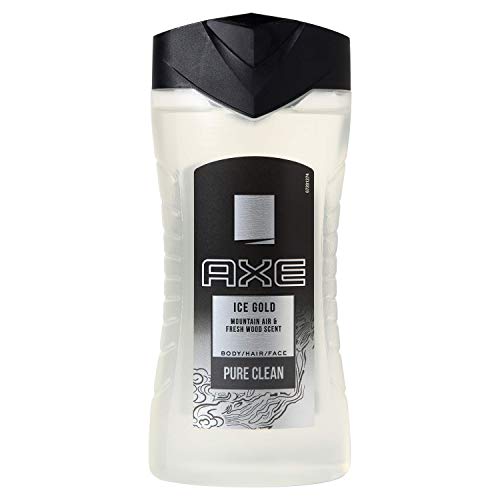 Axe Gel de ducha Ice Gold 250 ml – Lote de 4