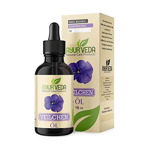 Ayur-Veda - Aceite esencial 100% natural de violeta, 15 ml de Egipto