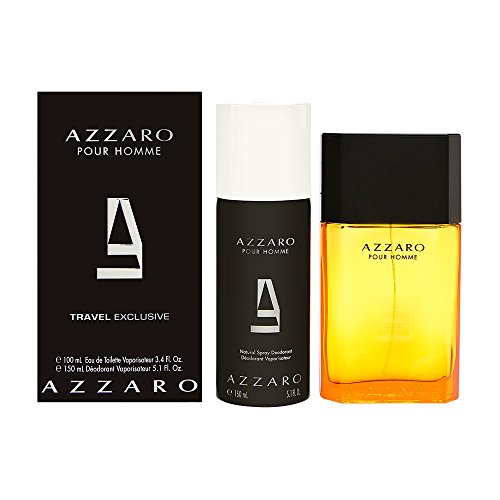 Azzaro Pour Homme Eau De Toilette 100 ml y desodorante Spray 150 ml Giftset para él