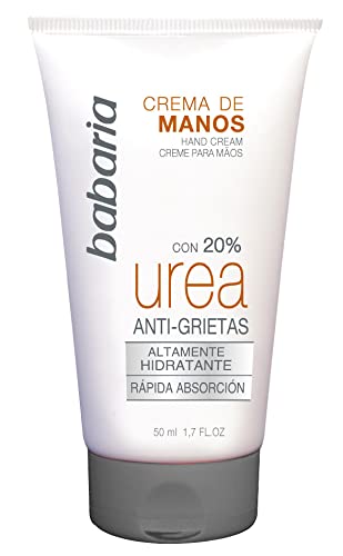 Babaria - Crema de manos anti-grietas, 50 ml