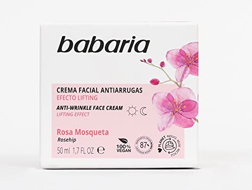 Babaria - Crema Facial Antiarrugas Rosa Mosqueta