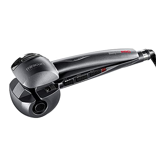 BaByliss BAB2665SBE MiraCurl Steamtech, Rizador de pelo automático con vapor, crea rizos espectaculares, fácilmente y en tiempo récord, 3 Temperaturas, Ajuste dirección del rizo