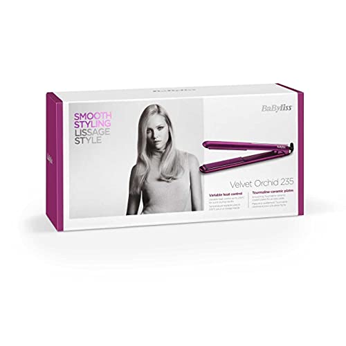 BaByliss Plancha Pelo 2513PE Velvet ORQUIDEA