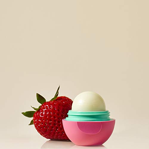 Bálsamo para labios esférico EOS, suave, aroma Strawberry Sorbet