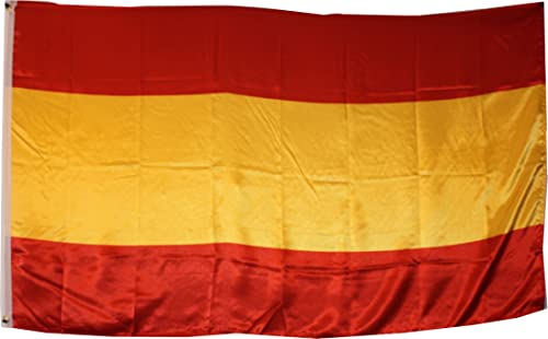 BANDERA DE ESPAÑA LISA S/E. RASO ESTANDAR.150X90