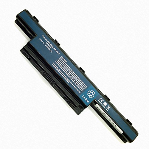 Batería Nueva y Compatible para Portátiles Acer Packard Bell eMachines Gateway Series AS10D51 AS10D31 AS10D3E AS10D41 AS10D61 Listados en Descripción Li-Ion 11,1v 5200mAh 6 Celdas