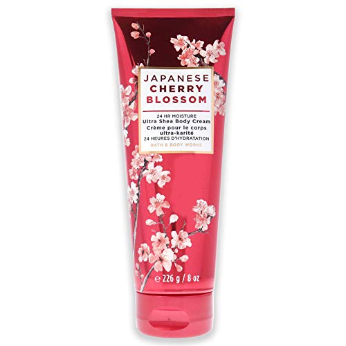 Bath and Body Works Flor de cerezo japonés para mujer 8 oz crema corporal