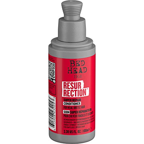 BED HEAD by TIGI - Resurrection Acondicionador para pelo dañado, tamaño de viaje, 100 ml