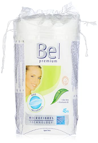 Bel Premium - Discos Desmaquillantes Ovalados, 45 Unidades