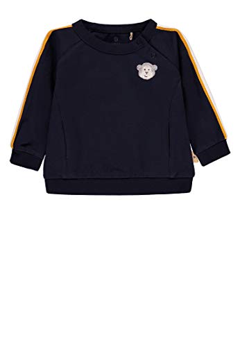 Bellybutton mother nature & me Sweatshirt, 1/1 Arm Sudadera, Azul (Navy Blazerï Blue 3105), 9 Mes para Bebés