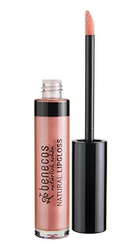 Benecos - natural beauty 90320 - brillo labial - aceites vegetales y vitamina e - sin talco - rosado