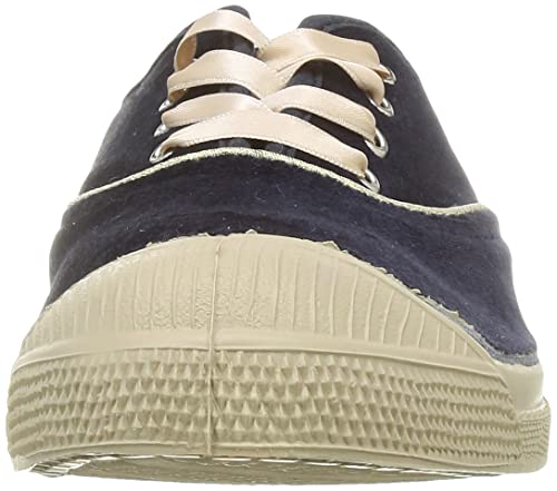 Bensimon Tennis Velours, Zapatillas Mujer, Azul Marino, 38 EU