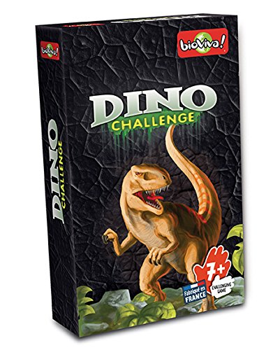 Bioviva Juego de Cartas Dino Challenge, Color Negro (Asmodee DIN03) + Desafíos de la Naturaleza: Animales Extraordinarios, Multicolor (Asmodee BINC0021) , Color/Modelo Surtido