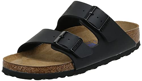 Birkenstock Arizona Negro Cuero Nubuck aceitado