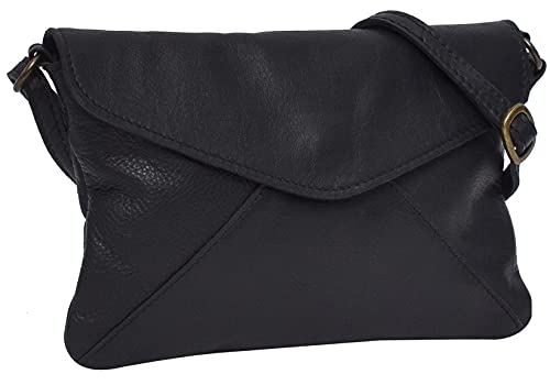 Bolso Bandolera Gusti Cuero Studio Karisma Bolso de Mano Mujer Negro GL_2H83-48-6