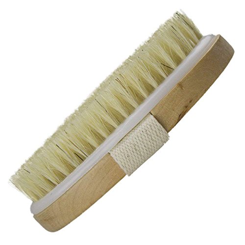 Boolavard Dry Skin Body Brush - Mejora la salud y la belleza de la piel - Cerdas naturales