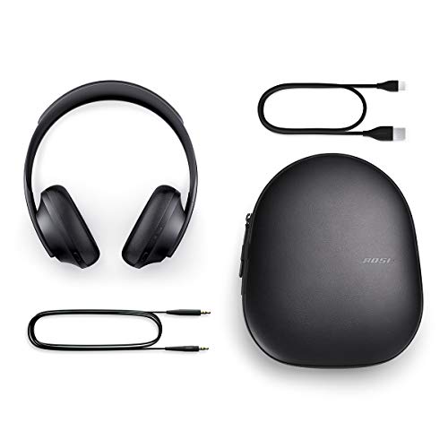 Bose Noise Cancelling Headphones 700: Auriculares Externos Inalámbricos Bluetooth con Micrófono Integrado para Disfrutar de llamadas Claras y Control por Voz de Alexa, Negro