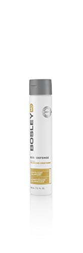 Bosley MD BOSDefense Kit Color Safe Int'l - 1x 150nl Shampoo, 1x 150ml Conditioner, 1x 100ml Thickening Treatment