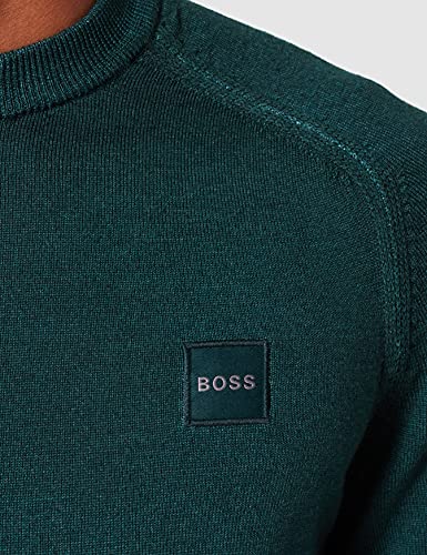 BOSS Anserlot Suéter, Dark Green 305, XL para Hombre