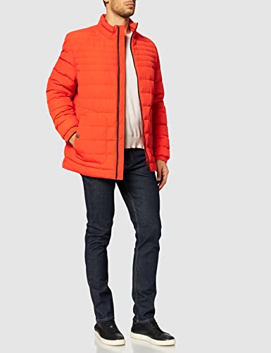 BOSS Oswizz Chaqueta Acolchada, Bright Orange821, 48 para Hombre