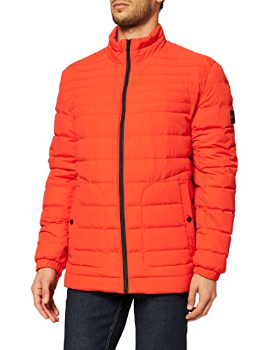 BOSS Oswizz Chaqueta Acolchada, Bright Orange821, 48 para Hombre