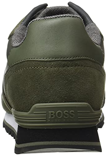 BOSS Parkour_Runn_nymx2, Zapatillas Hombre, Dark Green 305, 40 EU