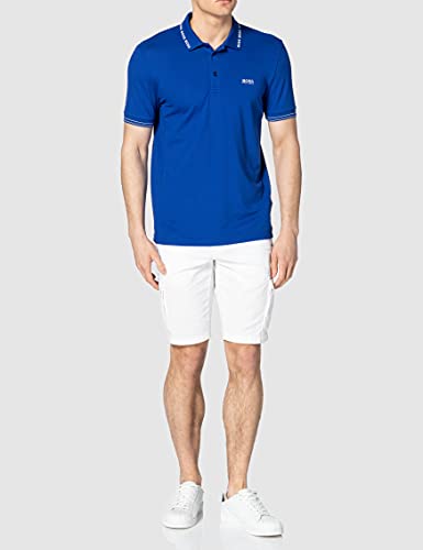 BOSS Paule Camisa de Polo, Medium Blue428, S para Hombre