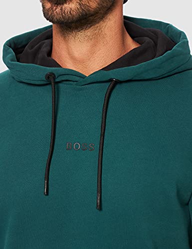 BOSS Weedo 1 Sudadera con Capucha, Dark Green 305, M para Hombre