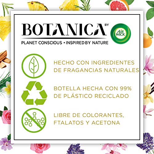 Botanica by Air Wick - Ambientador Pulverizador, Esencia Para Casa Con Aroma A Lavanda De Provenza Y Flor De Miel – 236 ml