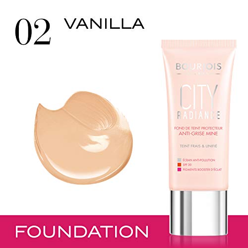 Bourjois City Radiance Base de Maquillaje Tono 02 Vanilla - 49 gr.