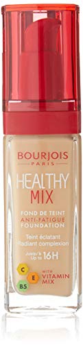 Bourjois - Healthy mix foundation, base de maquillaje, vainilla claro