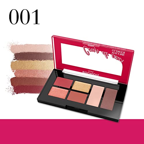 Bourjois Palette Volume Glamour Paleta de sombras, Tono 01 Intense, 8.4 g