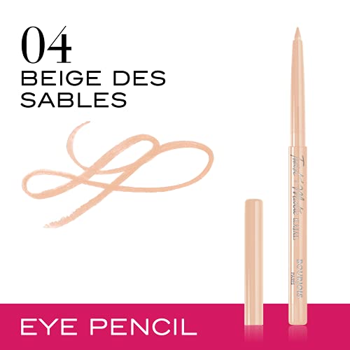 Bourjois Twist'matic Kajal, Delineador de ojos, Tono 04 Beige des Sables - 20 g