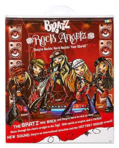 Bratz Rock Angelz Muñeca de Moda de edición Especial 20 Jade-Incluye Guitarra, Ropa, Accesorios, póster y más-Reedición Favorita de los Fans-Coleccionable-Edad: 7+ años, Color (577805)