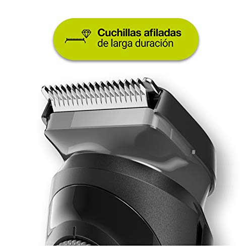 Braun Recortadora de Barba con Dial de Precisión, Peine y Cuchillas Afiladas de Larga Duración, BT3222, Negro