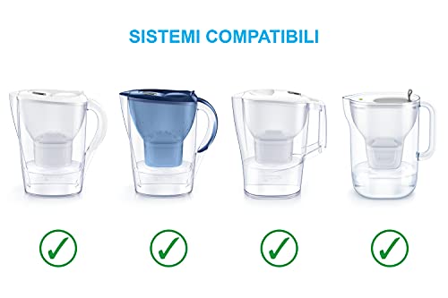 BRITA 1025126 Filtros para Jarra de Agua Maxtra+, Bianco, 12 Filtri