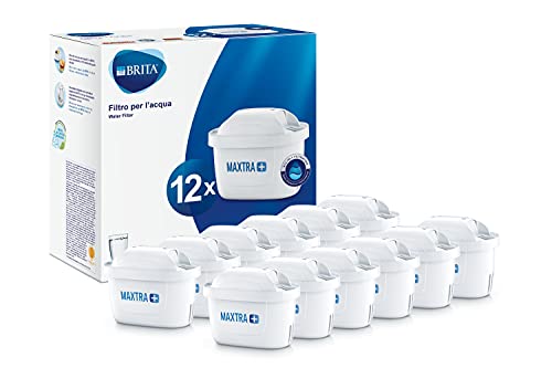 BRITA 1025126 Filtros para Jarra de Agua Maxtra+, Bianco, 12 Filtri