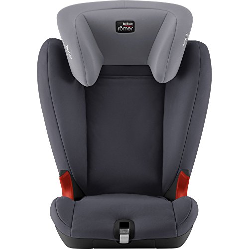 BRITAX RÖMER Silla Coche KIDFIX SL BLACK SERIES Anclaje ISOFIX Niño de 15 a 36 kg Grupo 2/3 de 3,5 a 12 Años, Storm Grey