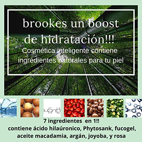 BROOKES Crema hidratante facial antiarrugas para mujer y hombre de día y noche - 50 ml