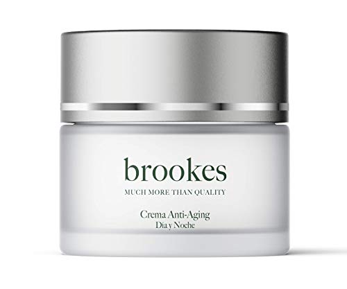 BROOKES Crema hidratante facial antiarrugas para mujer y hombre de día y noche - 50 ml