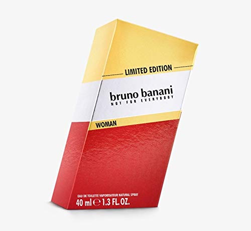 Bruno Banani Limited Edition, perfume oriental afrutado para ti, 1 unidad (1 x 40 ml)