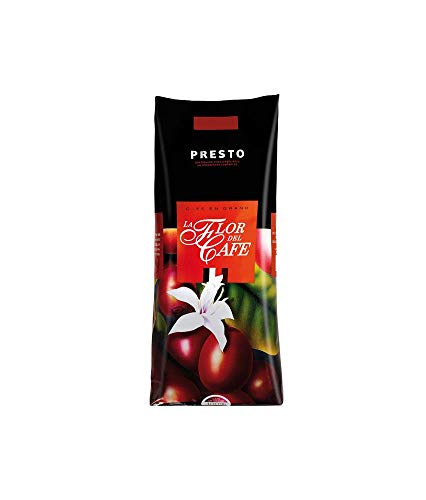 CAFÉ EN GRANO LA FLOR DEL CAFÉ PRESTO NATURAL 1KG (10 PAQUETES)