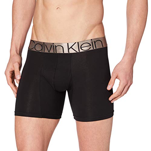 Calvin Klein Boxer Brief Ropa Interior, Black, S Unisex Adulto