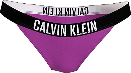 Calvin Klein Brazilian Bragas de Bikini, Summer Fuchsia, S para Mujer