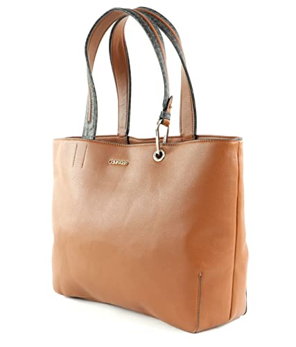 Calvin Klein CK Accent Shopper MD Caramel